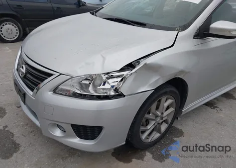 2015 Nissan Sentra S из США, поврежденный, VIN 3N1AB7AP1FY307763